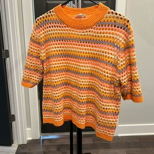 Crochet short sleeve